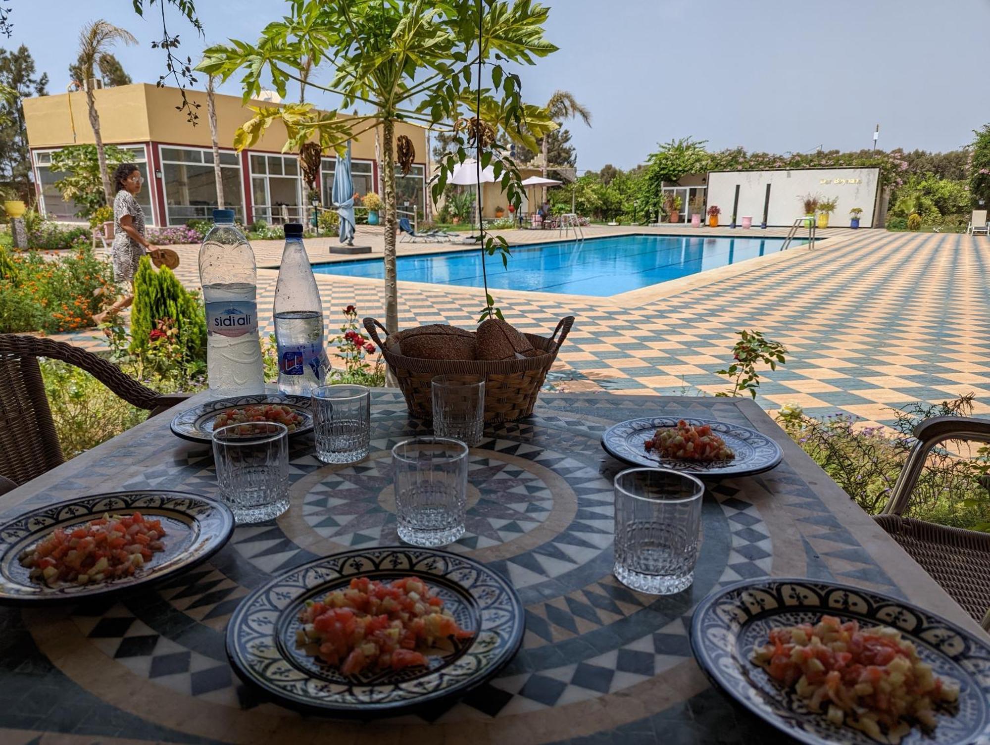 Dar Beynana Hotel Sidi Bibi ภายนอก รูปภาพ